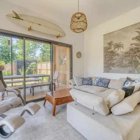 Modern With Large Garden Close To Sea And Forest