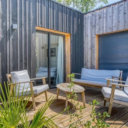Modern With Large Garden Close To Sea And Forest
