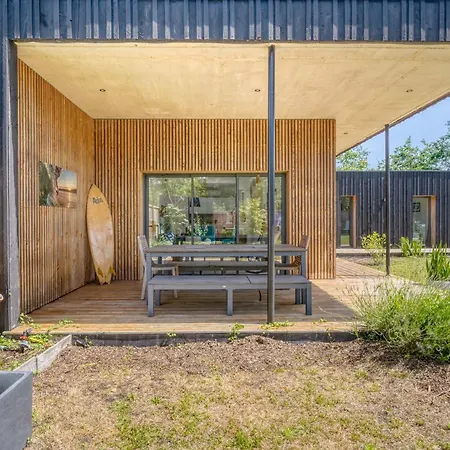 Modern With Large Garden Close To Sea And Forest Le Porge